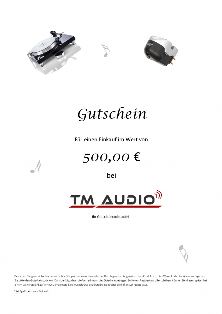 Bild 1 von Gutschein 500 Euro