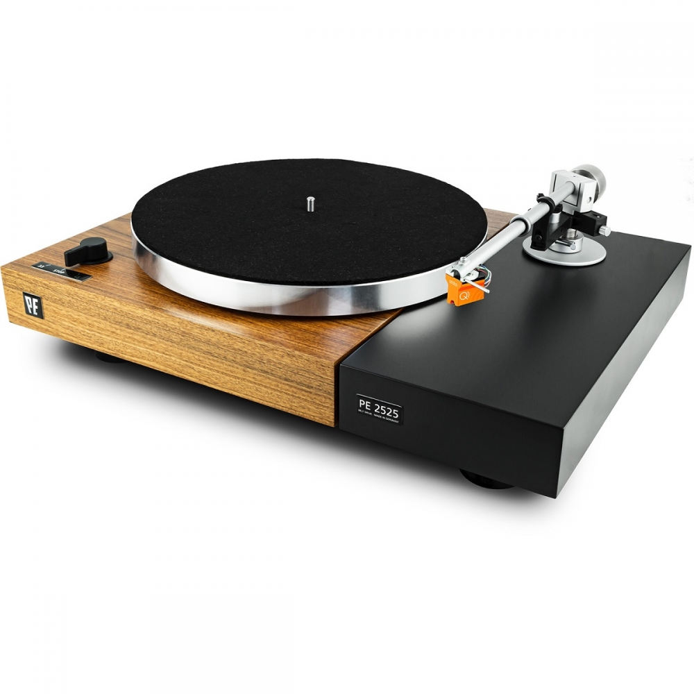 Bild 1 von Plattenspieler Perpetuum Ebner 2525 MK 2  / (Farbe) schwarz / Palisander matt / (Tonabnehmer) Ortofon Quintet Bronze
