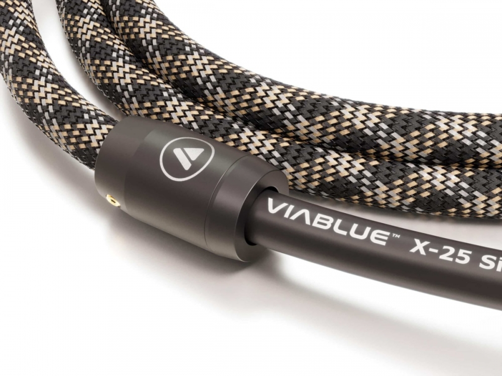 Bild 1 von Netzkabel Viablue  X-25 Silver Power 2,5 mm²  / (Länge) 1,50 m Cobra