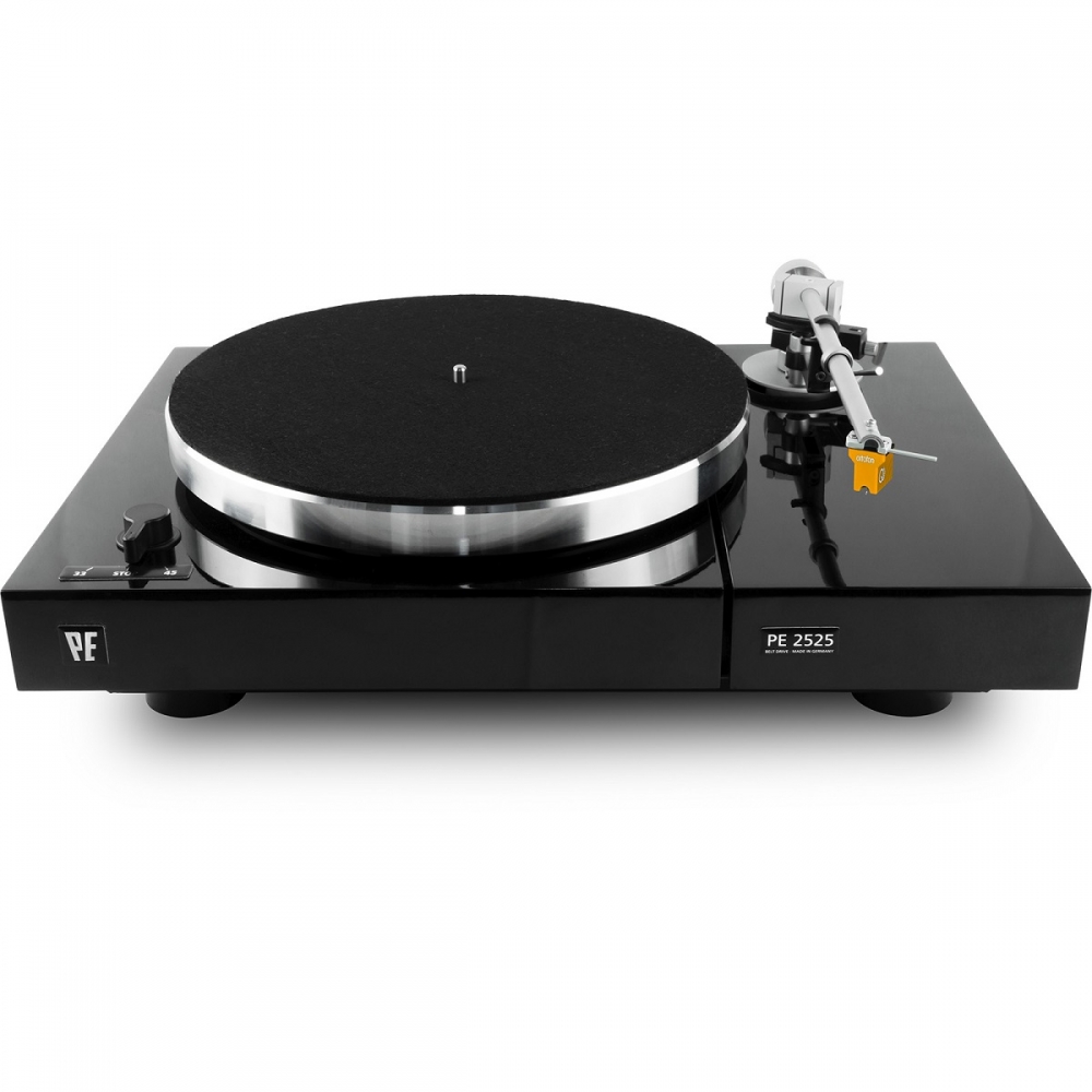 Bild 1 von Plattenspieler Perpetuum Ebner 2525 MK 2  / (Farbe) schwarz / schwarz hochglanz / (Tonabnehmer) Ortofon Quintet Bronze