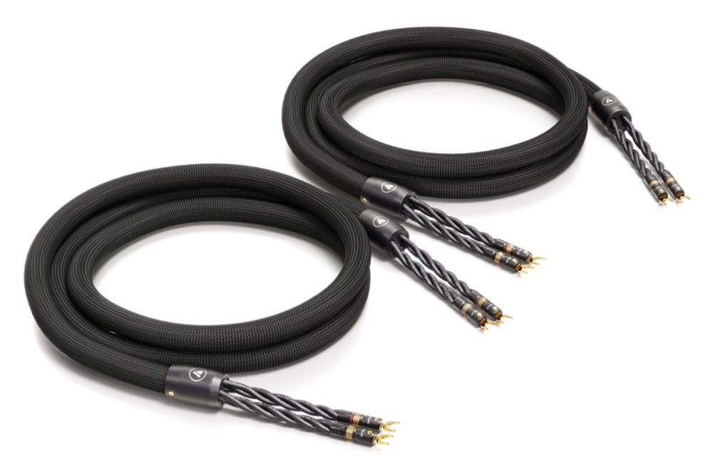 Bild 1 von Lautsprecherkabel Viablue SC-6 Single Wire T8 Spades  / (Länge) 250 cm schwarz