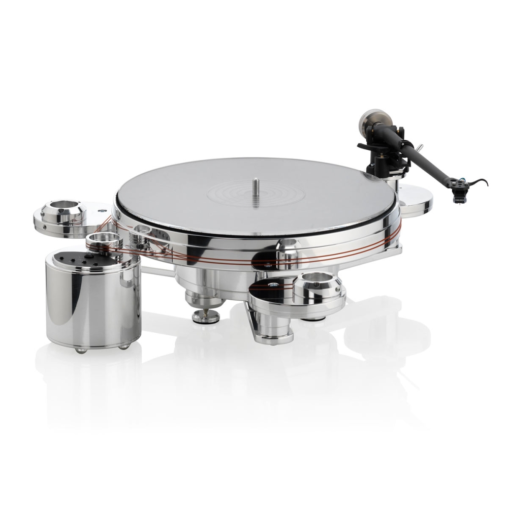 Bild 1 von Plattenspieler Acoustic Solid 110 Metall New  / (Ausführung) mit MC  Excalibur Black